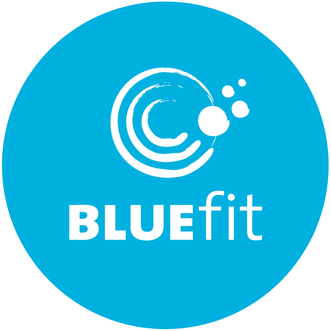 BlueFit Logo on Kidsbook