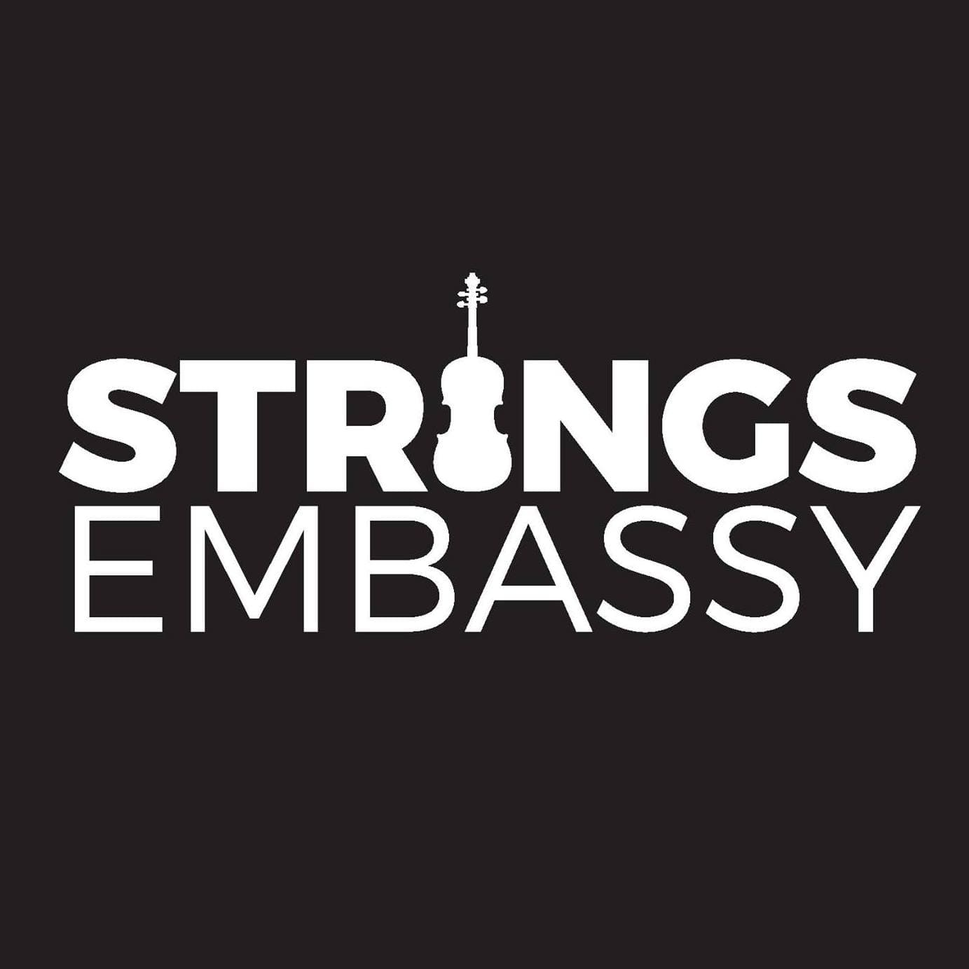 Strings Embassy Logo on Kidsbook