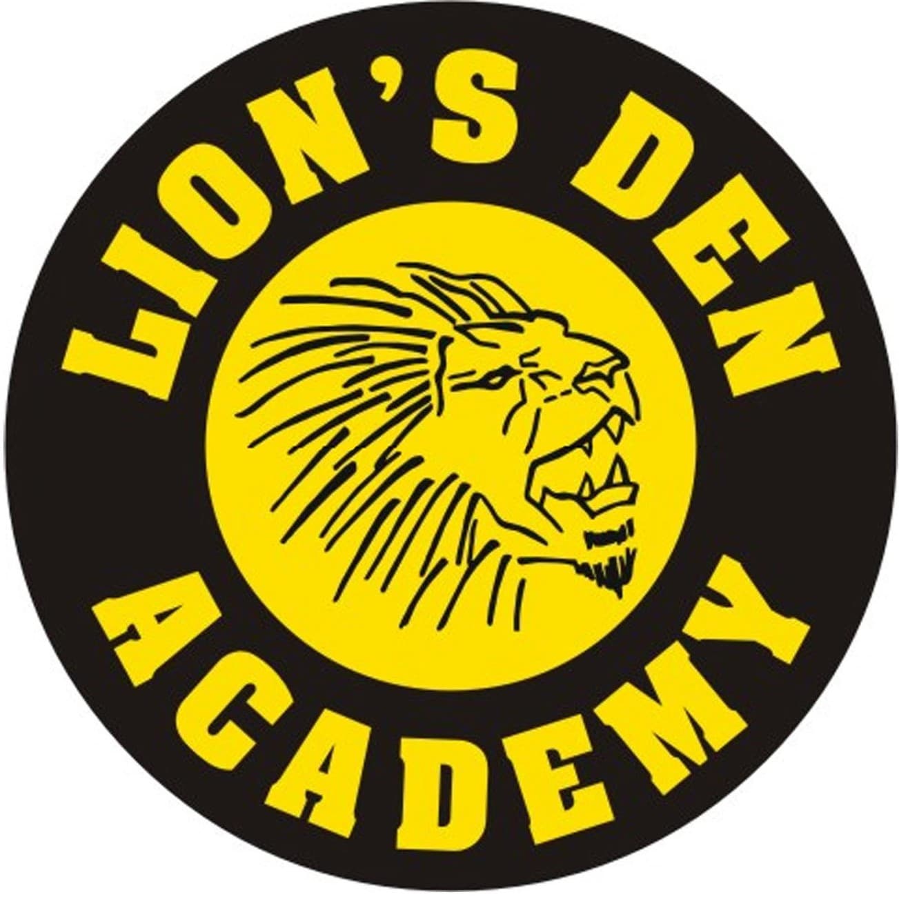 Lions Den Academy Brazilian Jiu Jitsu Logo on Kidsbook