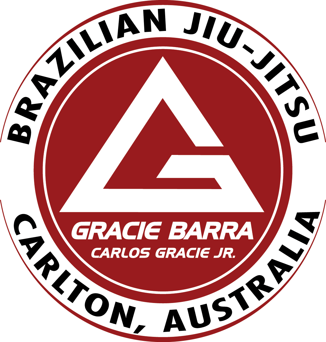Gracie Barra Carlton Logo on Kidsbook