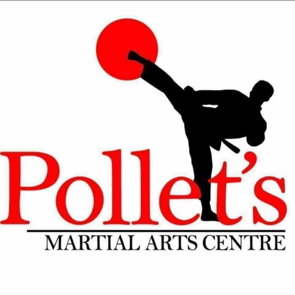 Pollets Martial Arts Newcastle Logo on Kidsbook