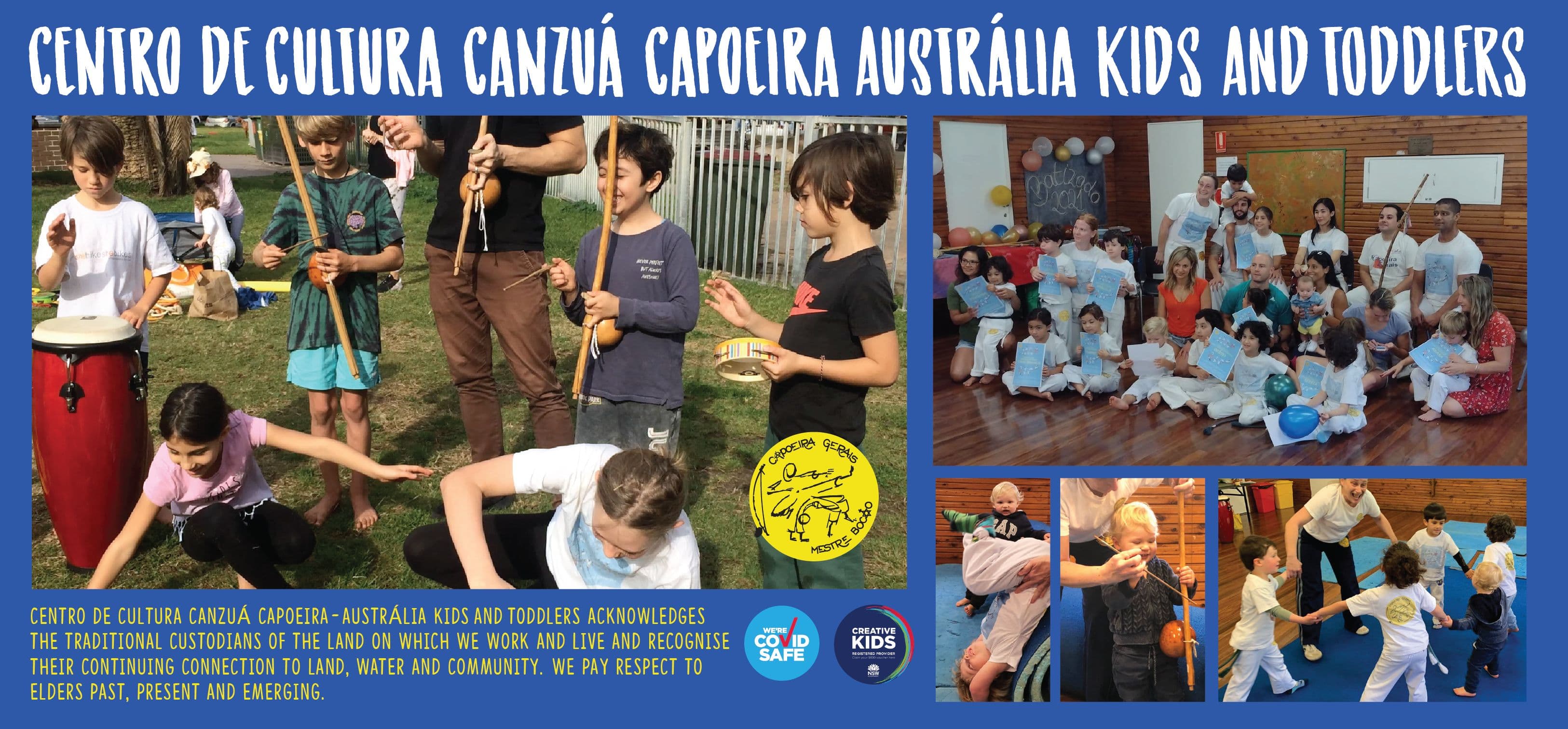 Centro de Cultura Canzua Capoeira - Australia Kids and Toddlers Logo on Kidsbook