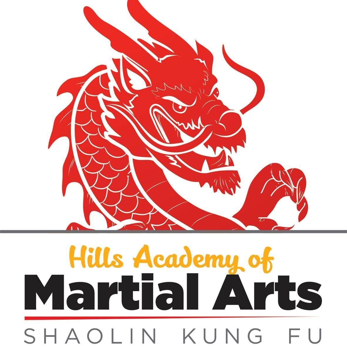 Hills Academy of Martial Arts Logo on Kidsbook