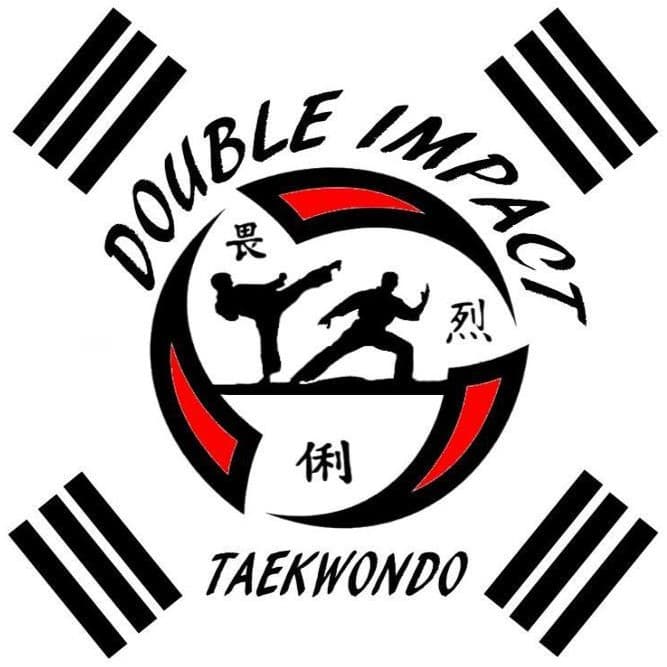 Double Impact Tae Kwon Do Logo on Kidsbook
