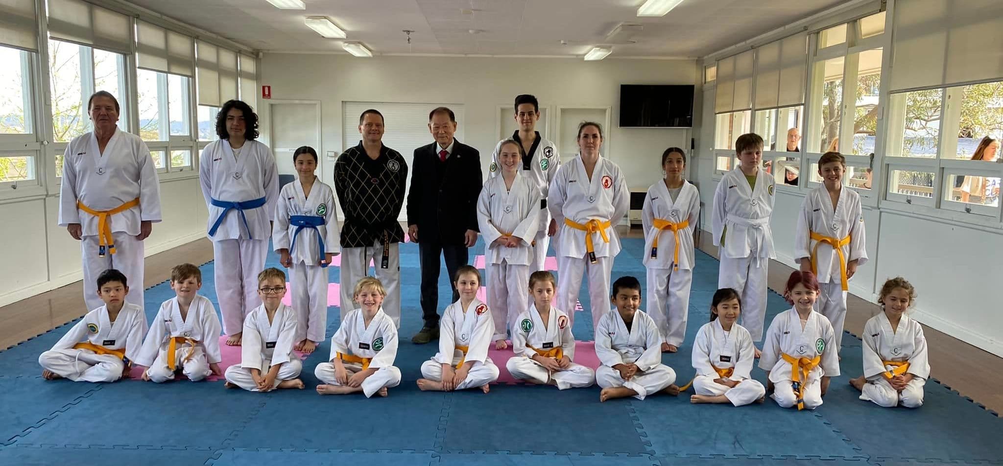 East Coast Taekwondo Academy Logo on Kidsbook