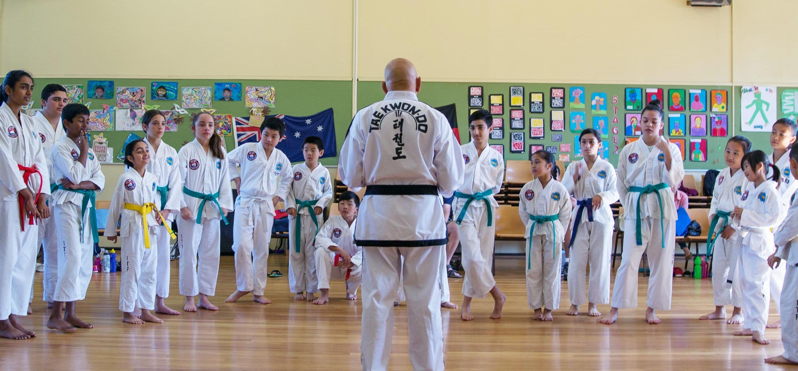 Jun Tong TaeKwon-Do Logo on Kidsbook