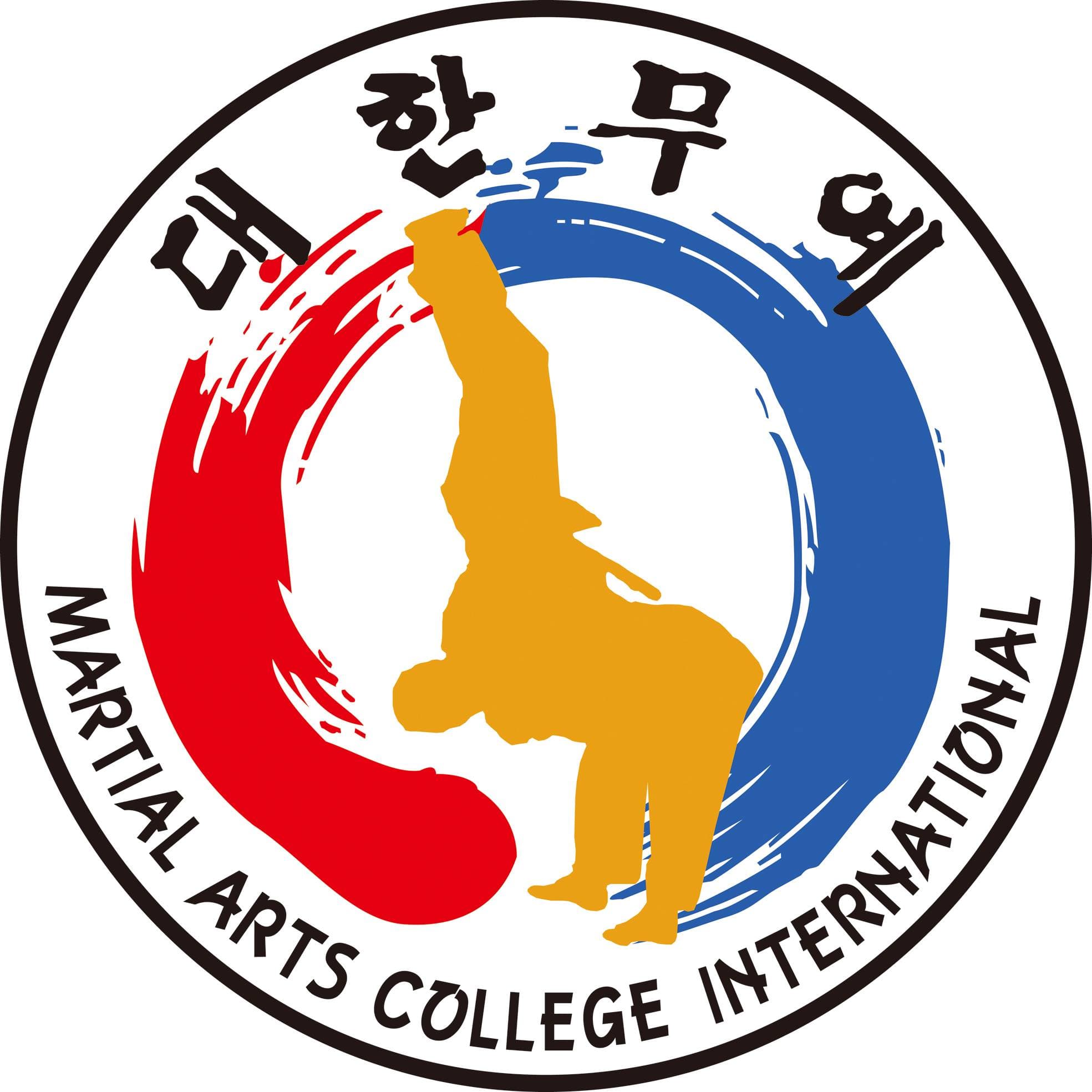 Martial Arts College International Logo on Kidsbook