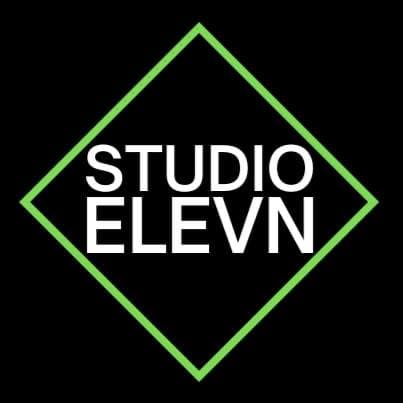 Studio Elevn Logo on Kidsbook