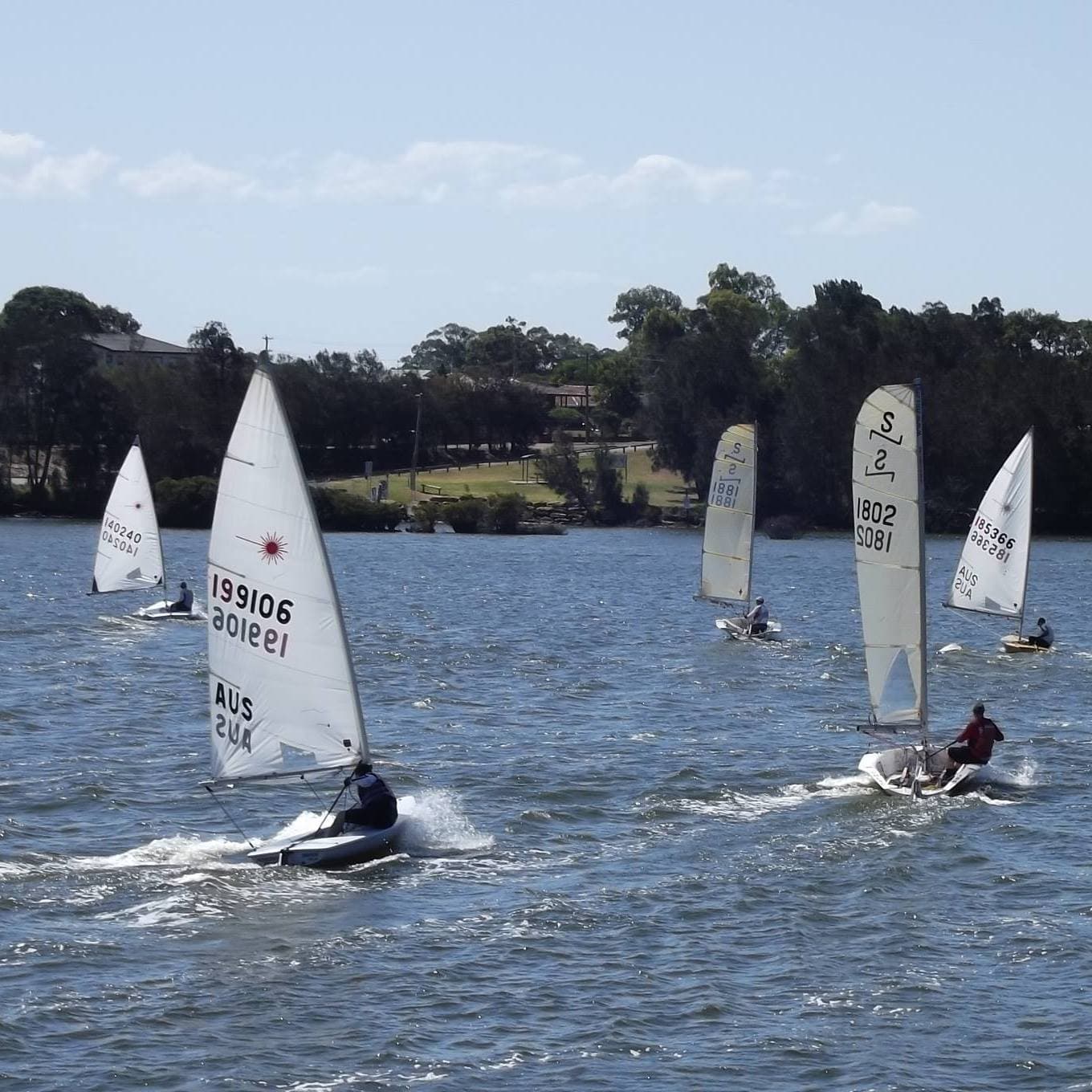 Chipping Norton Lake Sailing Club Logo on Kidsbook