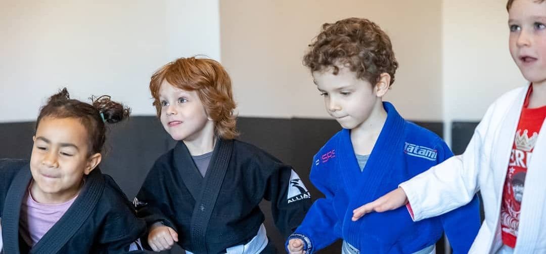 Vantage Jiu Jitsu Logo on Kidsbook