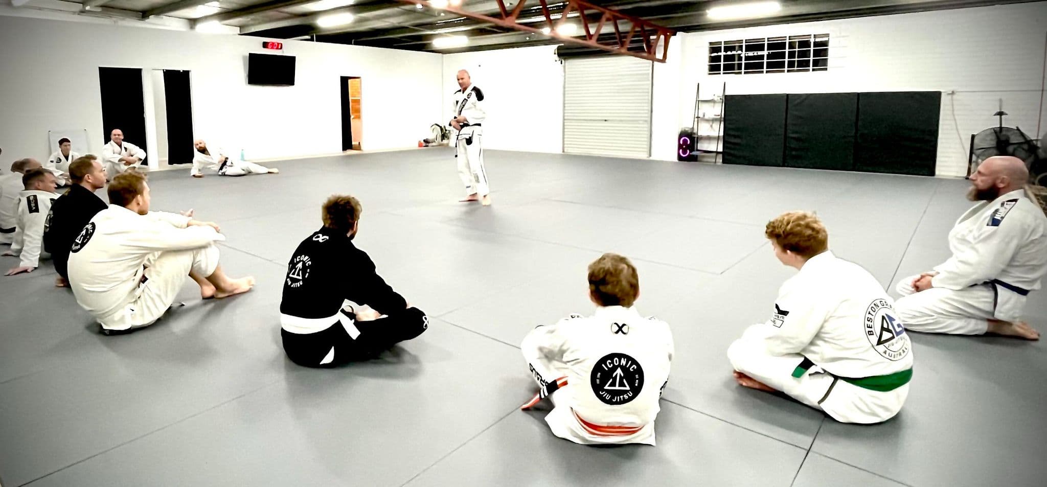 Iconic Jiu Jitsu Logo on Kidsbook