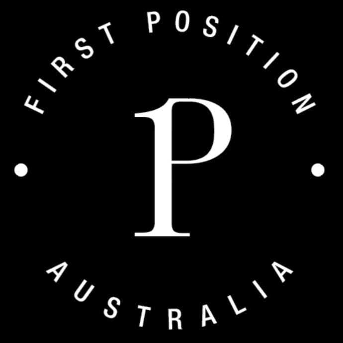 First Position Australia Logo on Kidsbook