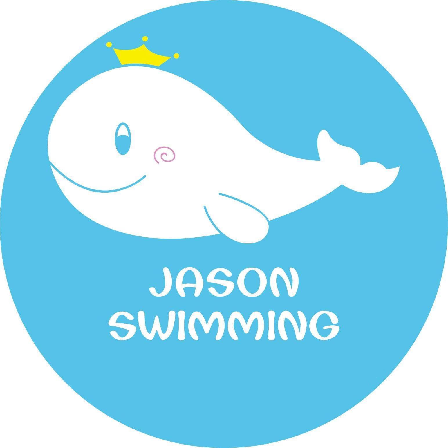 Jason Swimming Logo on Kidsbook
