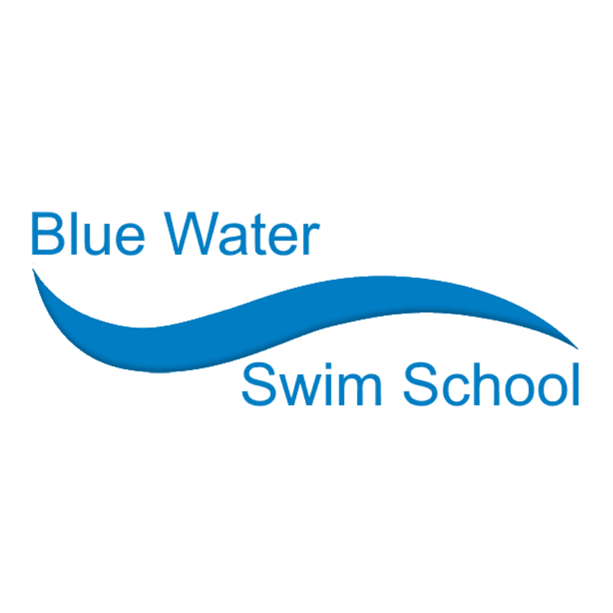 Blue Water Swim School Logo on Kidsbook