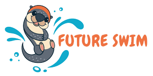 Future Swim Canterbury Logo on Kidsbook