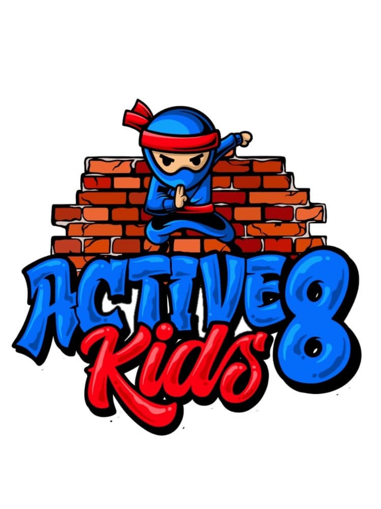 Active8Kids Logo on Kidsbook