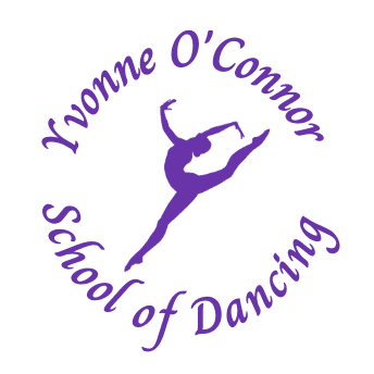 Yvonne O'Connor School of Dancing Logo on Kidsbook