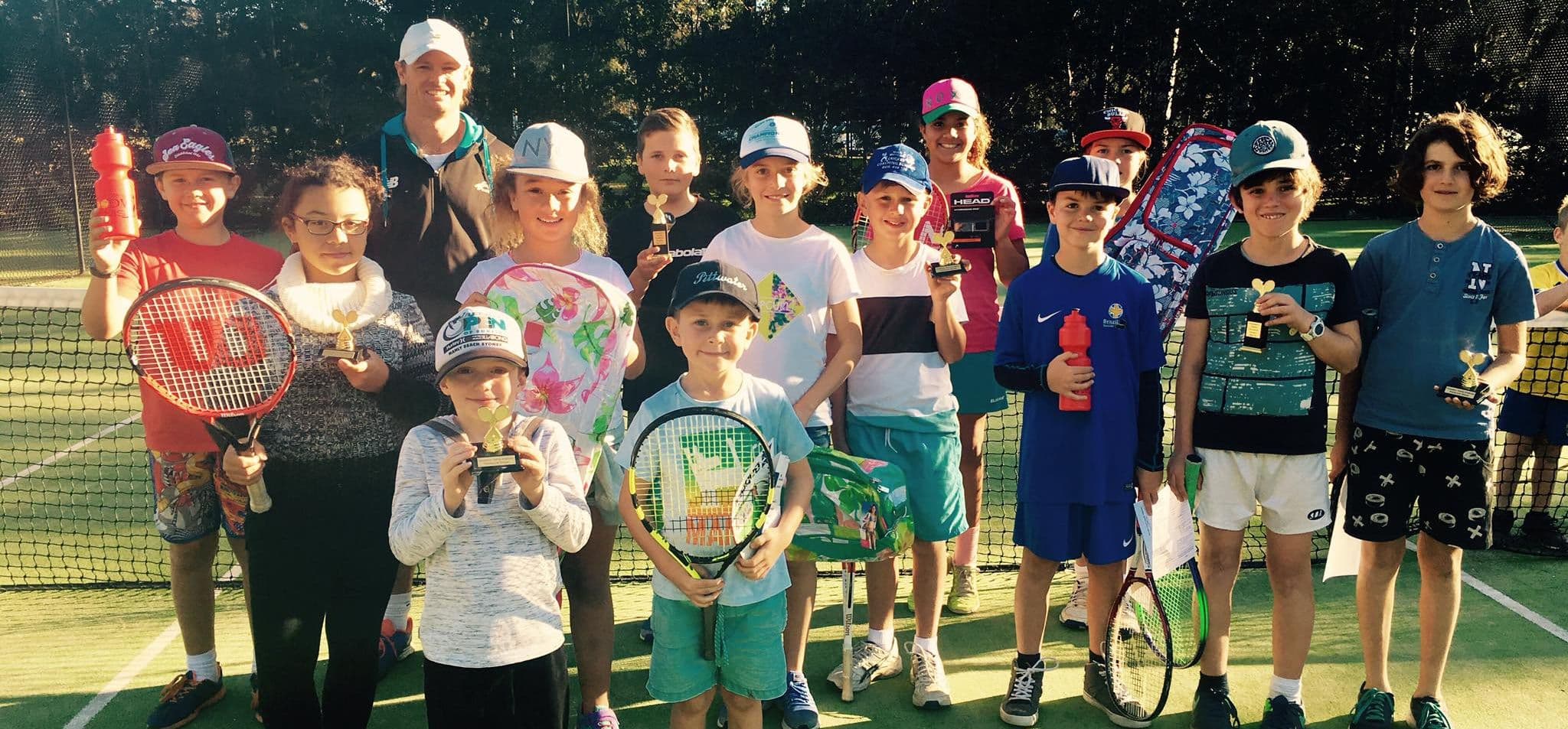 Goodwin's Tennis Academy Logo on Kidsbook