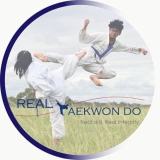 Real Taekwon Do Logo on Kidsbook