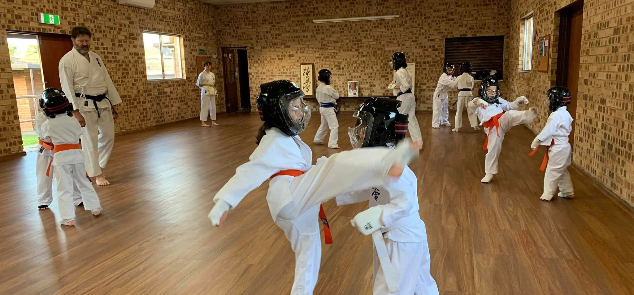 Penshurst Kyokushin Karate Logo on Kidsbook