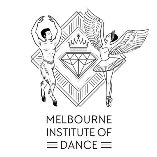 Melbourne Institute of Dance Logo on Kidsbook