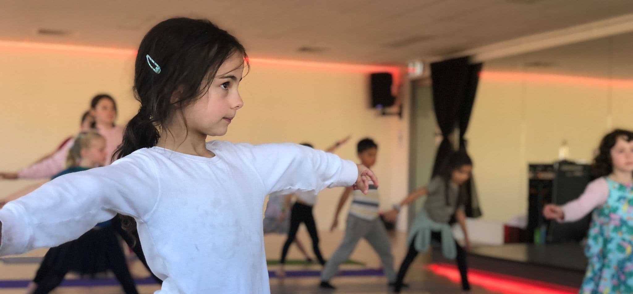 Glow Dance Logo on Kidsbook