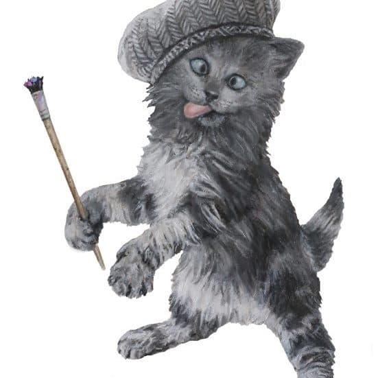 Artisticat - Online Art Classes For Kids Logo on Kidsbook