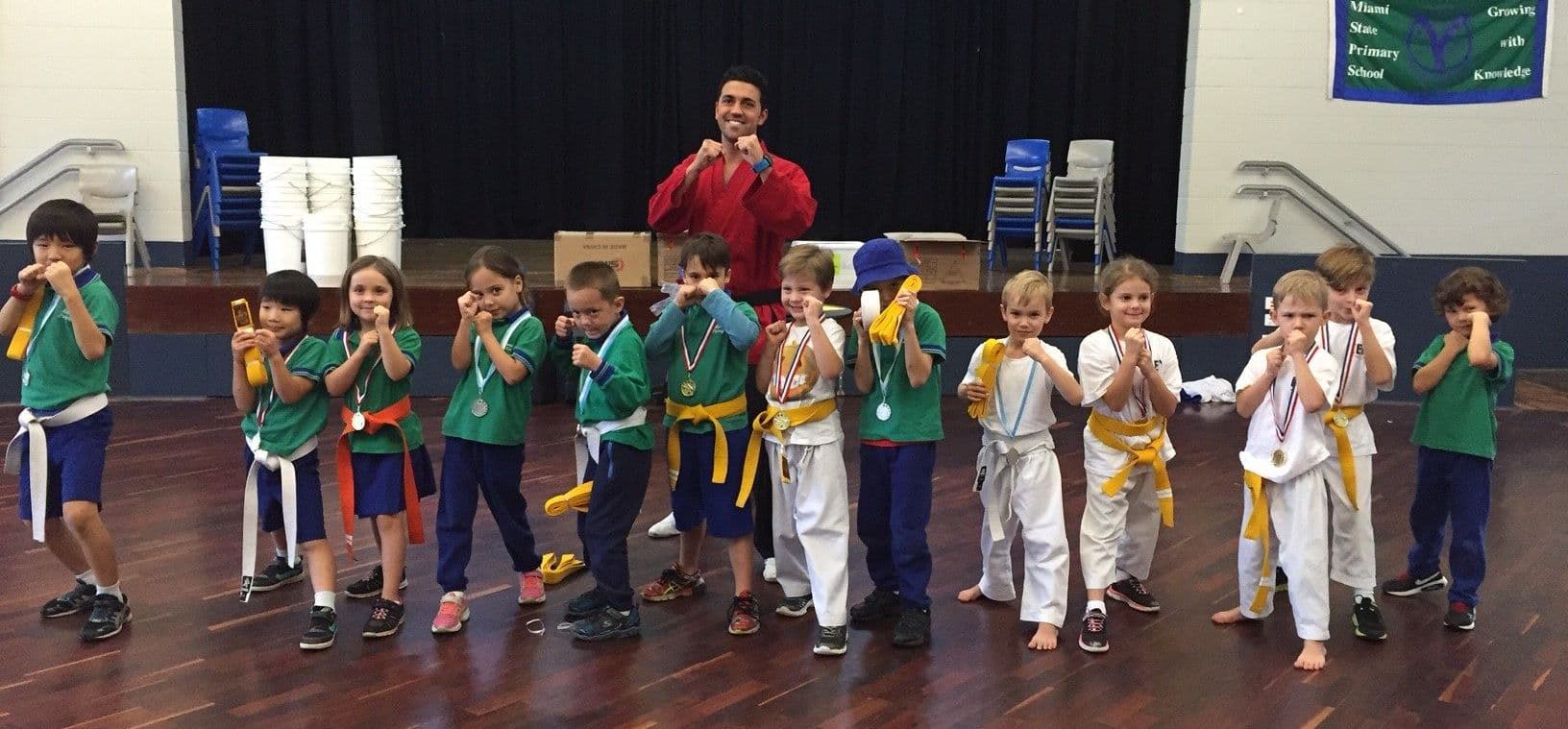 Key Martial Arts Logo on Kidsbook