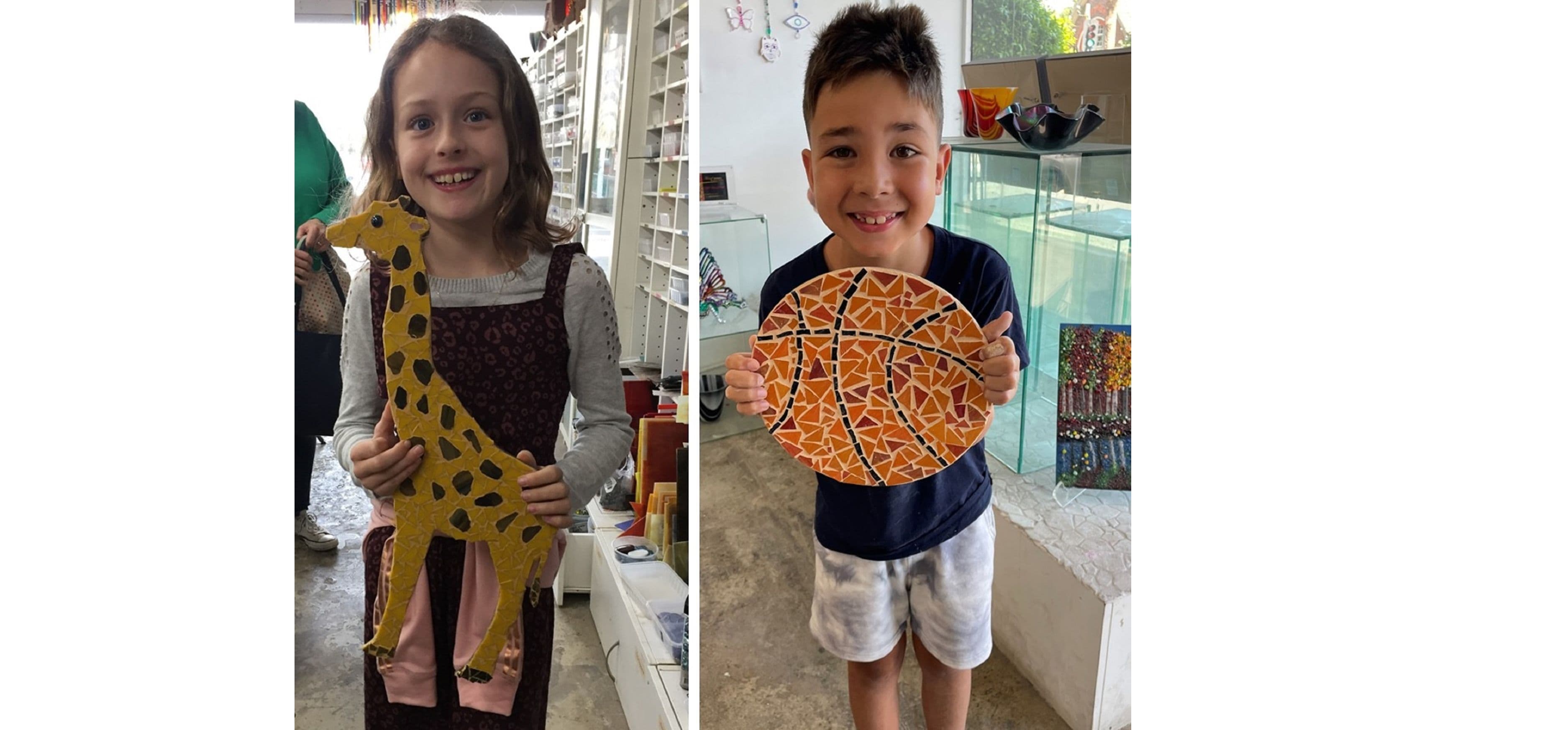 Merryl's Mosaics Logo on Kidsbook