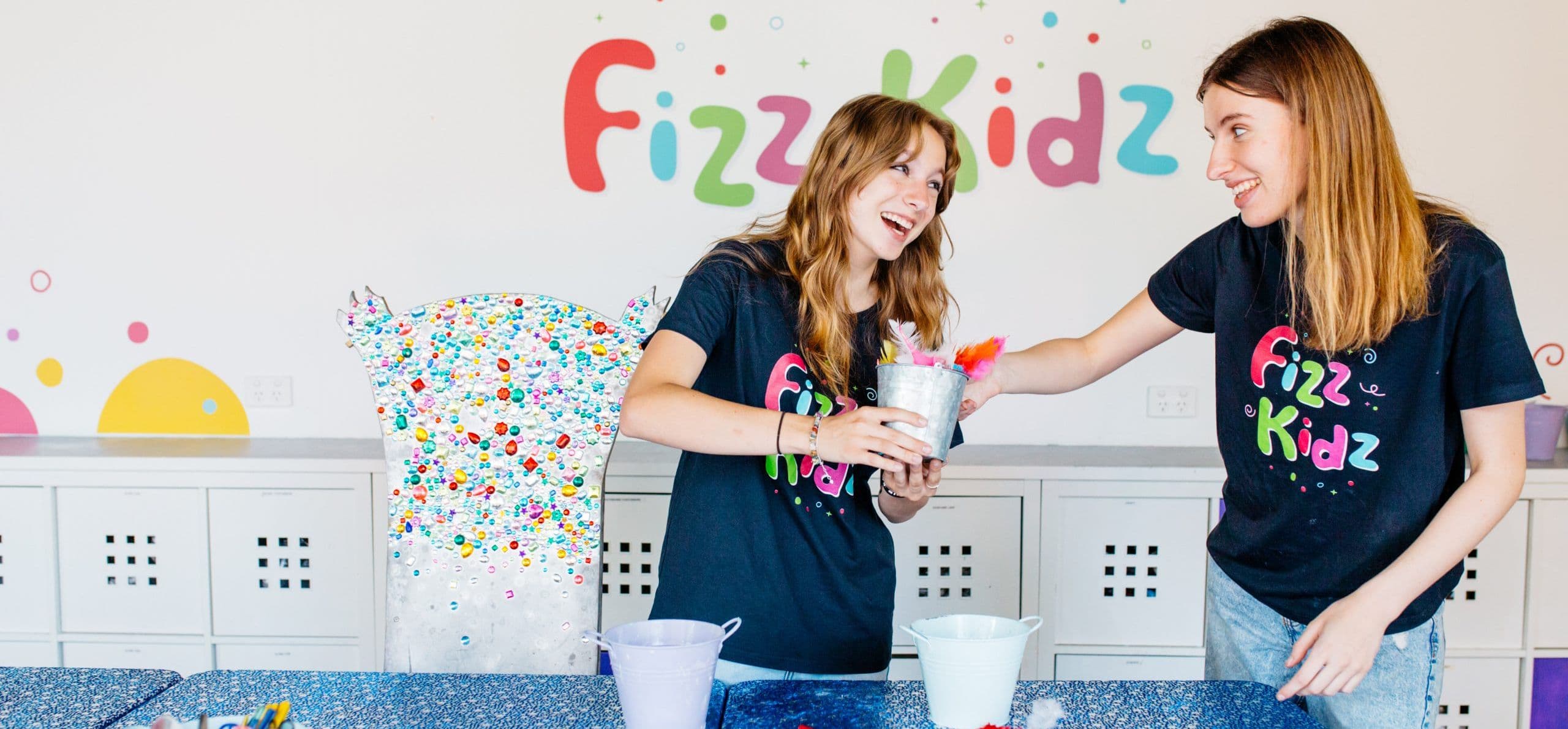 Fizz Kidz Logo on Kidsbook