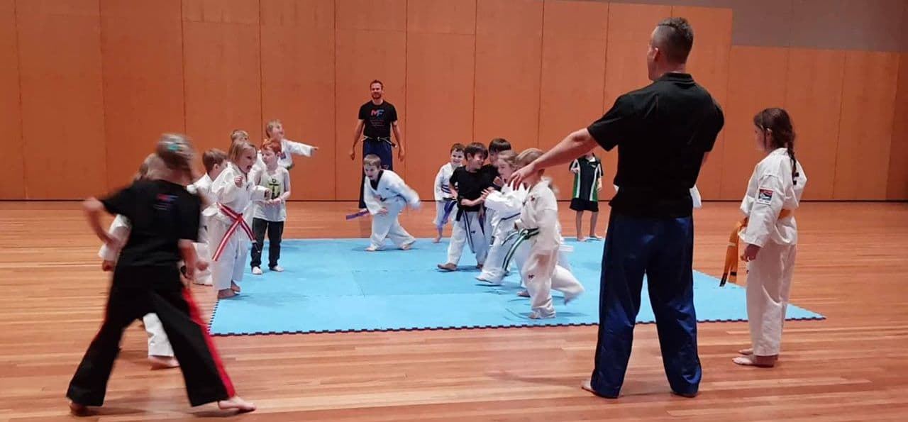 Matt Fiddes Martial Arts - Warana Logo on Kidsbook