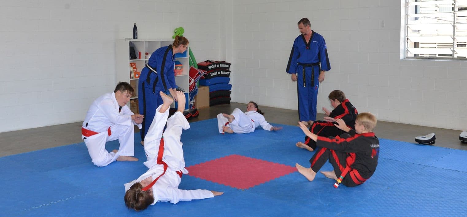 Matt Fiddes Martial Arts - Gladestone Logo on Kidsbook